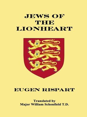 cover image of Jews of the Lionheart